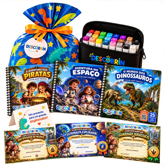 Kit Aventura Completa - Dia das Crianças